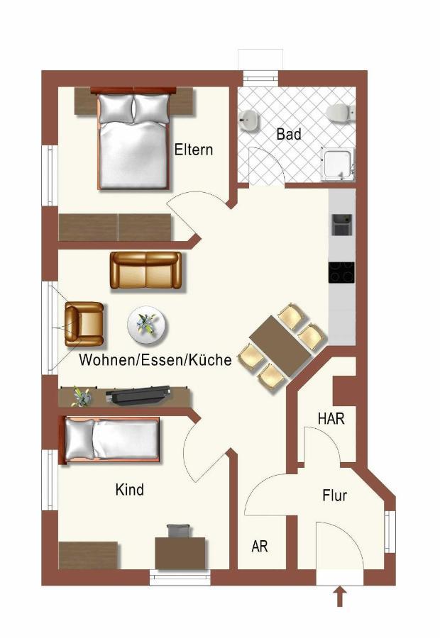 Haus Nordstern 1 Apartment Heringsdorf  Exterior foto